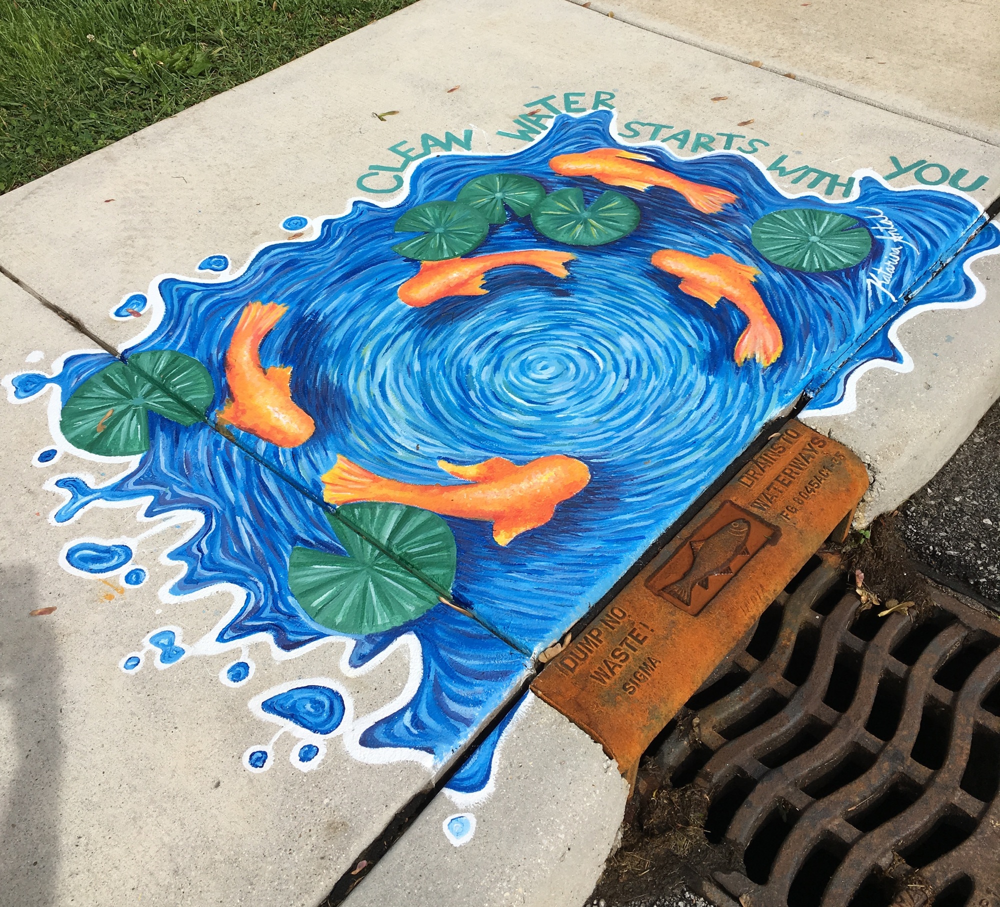 Clean Water Starts with You by Katarina Antal (2019). City of Goshen, Indiana.