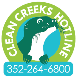 Clean Creeks Hotline 352-264-6800