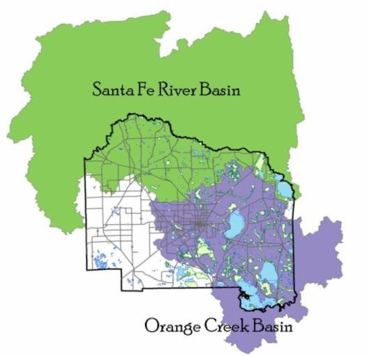 Santa Fe River Basin OCB map
