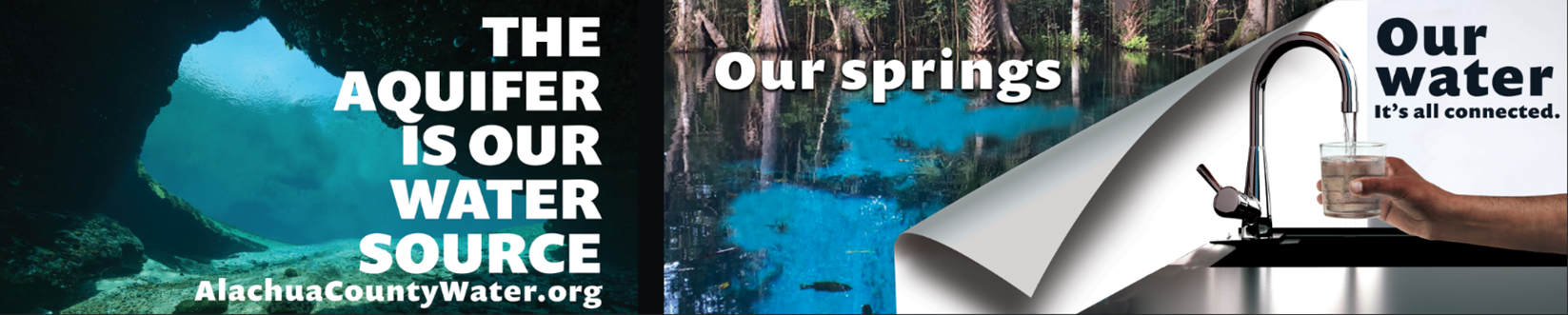 The aquifer is our water source. Alachuawater.org