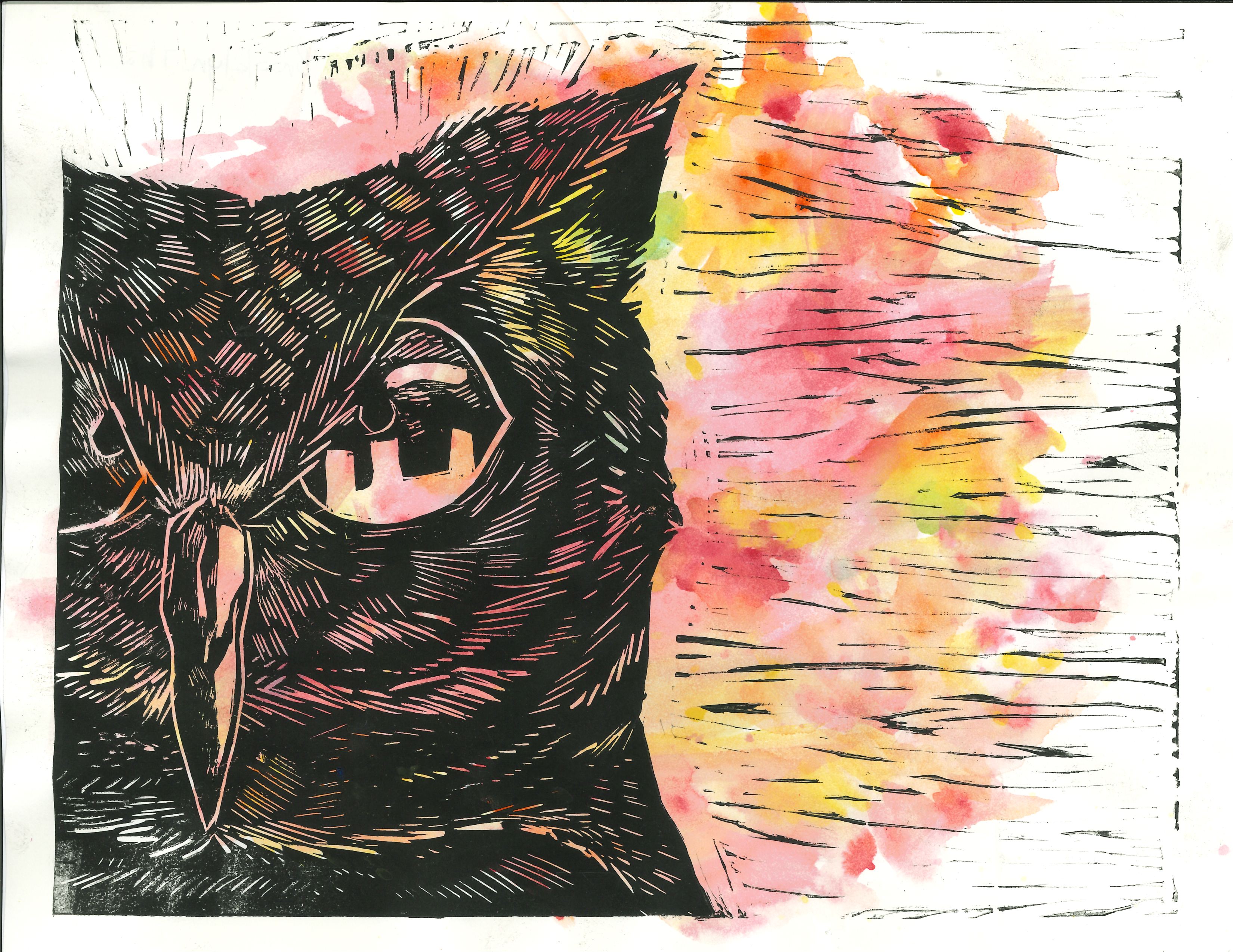 High School - 1st Place and Calendar Selection, Great Horned Owl